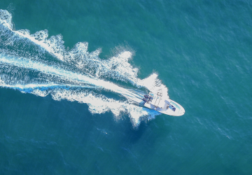 Bateau qui navigue